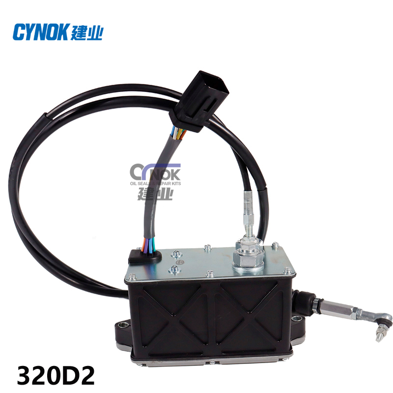 CAT320D2 E320D2 Excavator Throttle Motor (3) E320D2 excavator replacement for 386-2439 386-3439